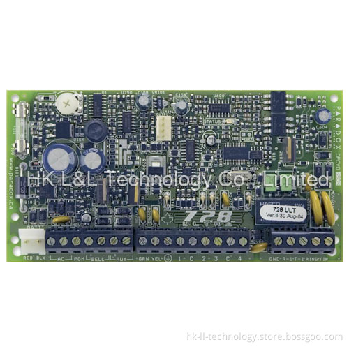 Home Security Alarm Control Panel Equipment with 2 Keypad Zones